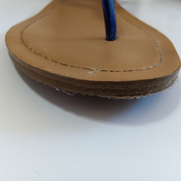 CLEARANCE SALE!! Madden Girl Vibrant Blue Embellished Sandals - Picture 11 of 12